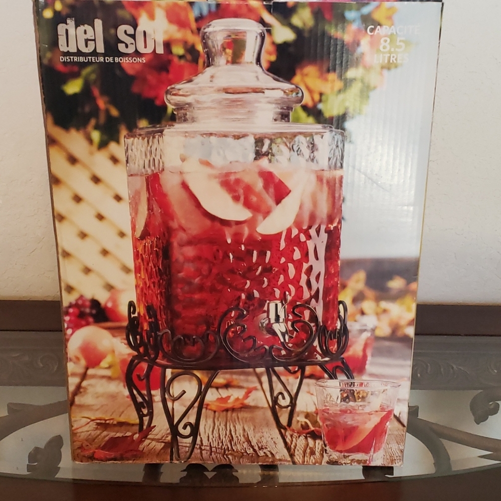 Del Sol Beverage Dispenser 2.25 gallon